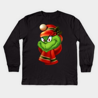 Grinchmas Kids Long Sleeve T-Shirt